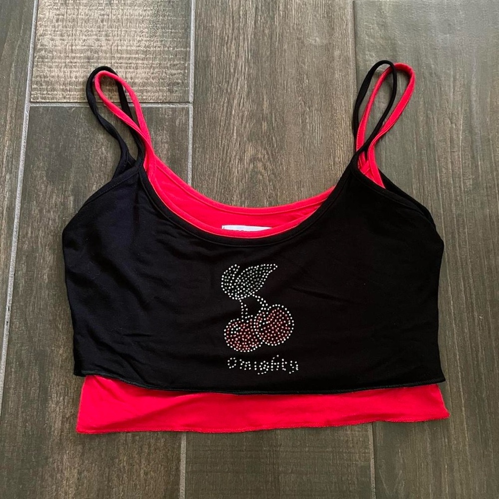 Omighty Cherry Layered Tank